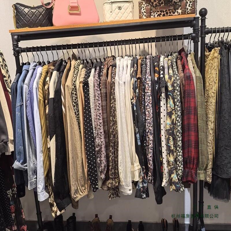 双层可带轮落地服装衣帽架可调