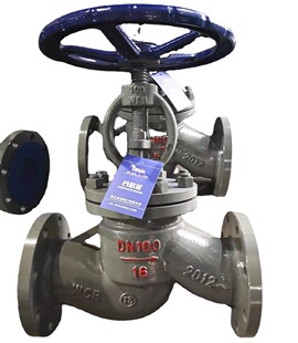 电站截止阀 重型j41h-16c dn100法兰截止阀 电厂铸钢截止阀高温42