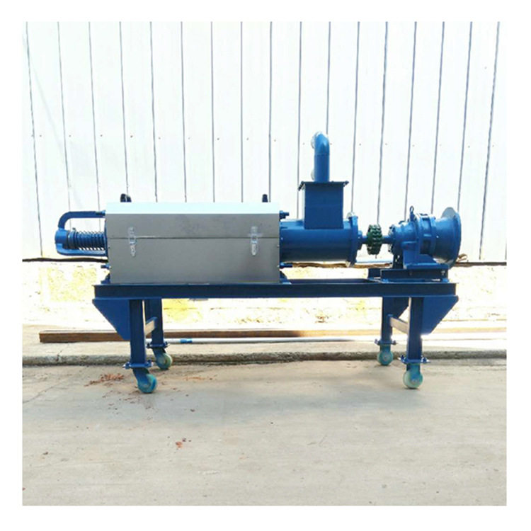 鸡粪干湿分离机鸡粪甩干机鸡粪脱水机多少钱一台上门服务源头厂家