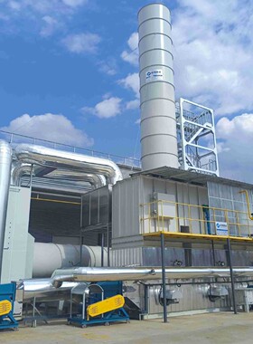 吸附脱附催化燃烧一体机沸石转轮+RTO 蓄热式热力焚烧炉