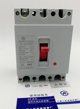 上海人民成套塑壳断路器SE-100/3300 100A160A250A630A DZ10 SE10