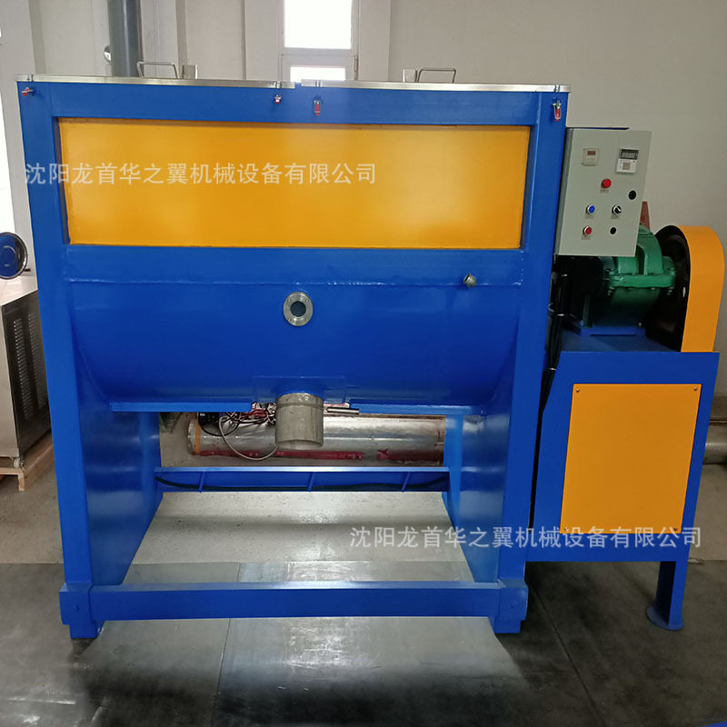 沈阳厂家生产11KW定时搅拌卧式混合机  导热油加热烘干卧式搅拌机