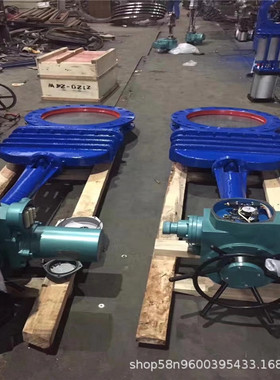 电动暗杆刀型闸阀 DMZ973X-16C DN300 暗杆浆液渣浆刀闸阀