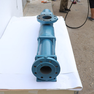 4KW W112单螺杆泵配YCJ80 灰浆输送泵G40