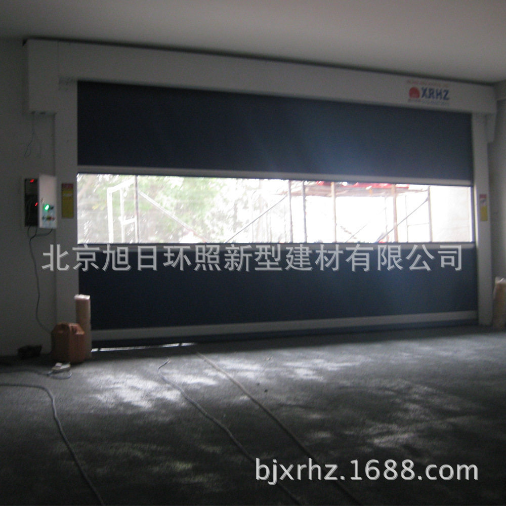 pvc大型软帘快速堆积门 车间背带柔性大门冷库静音电动感应堆积门