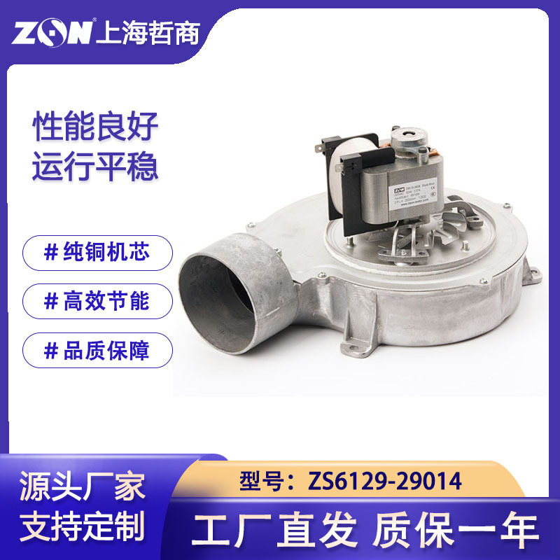 ZS6129-29014金亮生物颗粒兰炭壁炉风机采暖炉高温引风排烟电机