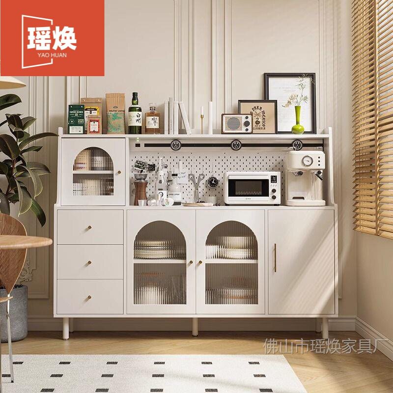 现代简约实木靠墙置物柜