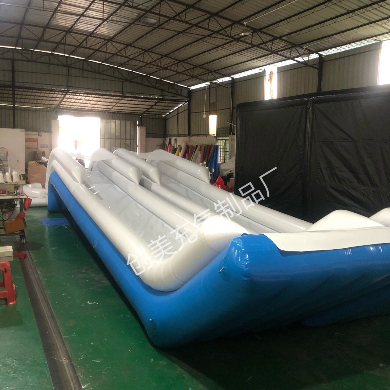 出口品质加厚pvc充气游艇滑梯 pvc水上滑梯 海上游艇滑梯