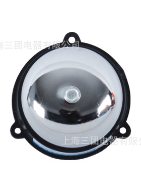 电铃2寸不锈钢内击电铃无火花 220V圆形电铃学校工厂车间上下课用
