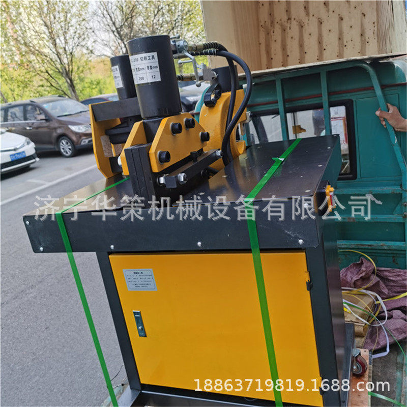 供应便携式母线加工机冲孔切断弯排母排机三合一母线机