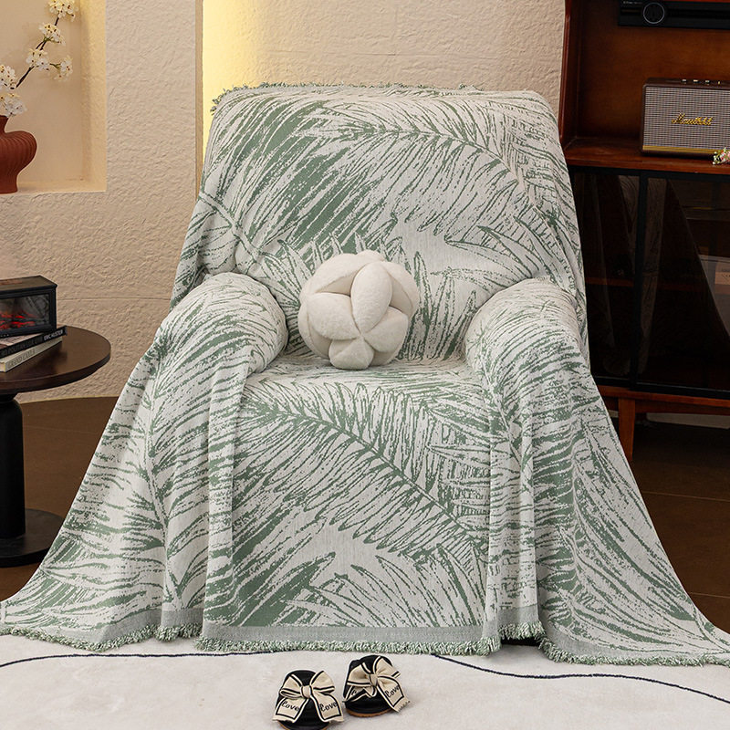 一整张全盖沙发巾2025新款轻奢高级感坐垫子单人位沙发套罩靠背巾