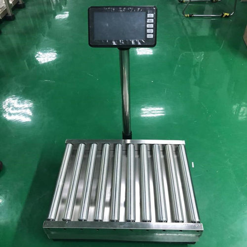 30kg分拣电子秤 50公斤超重报警滚筒秤 100千克无动力分选检重秤