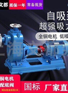 80ZX35-13自吸离心泵清水自吸泵