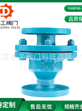 H44F46-16衬氟止回阀 耐腐蚀酸四氟铸钢止回阀 衬氟旋启式止回阀
