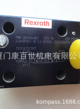 现货供应R900927230 4WREE10E75-2X/G24K31/A1V全新力士原装全新