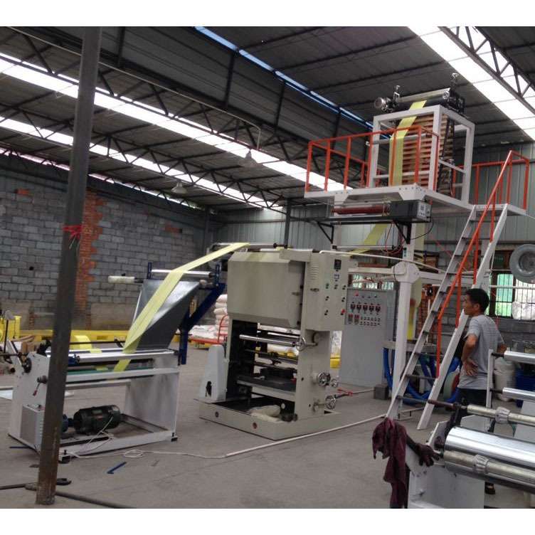 云邦优惠供应 垃圾袋吹膜机价格 八折袋 平口连卷袋设备.