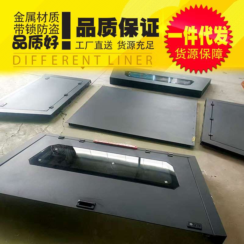 lc79酷路泽皮卡车后箱盖配件改装锰钢皮卡车分体拼装版高盖尾箱盖