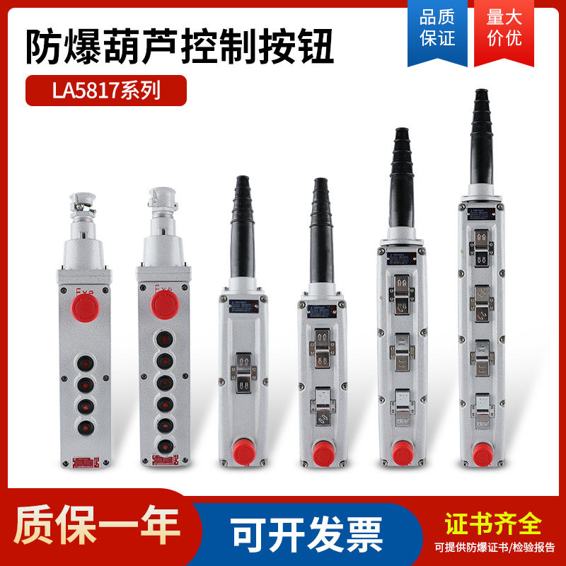 防爆葫芦按钮防爆电动葫芦按钮行车吊机控制手柄开关