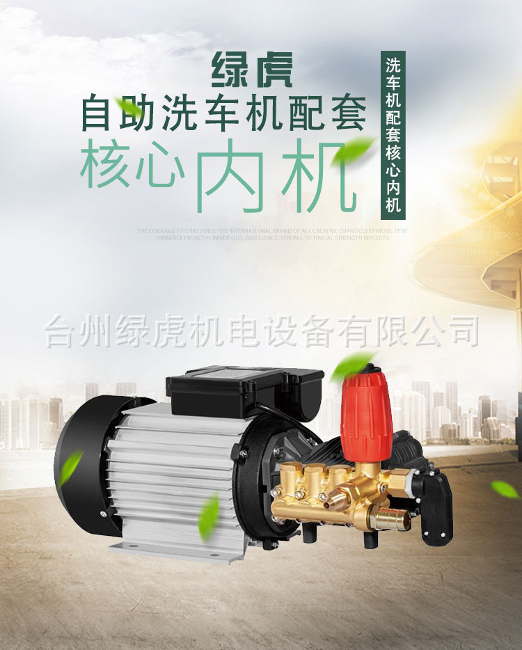 自助洗车机高压泵+电机系列