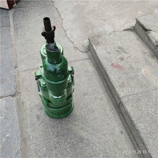 风动排污泵污水泵风动叶片式排沙排污泵QYW25-45矿用风动潜水泵