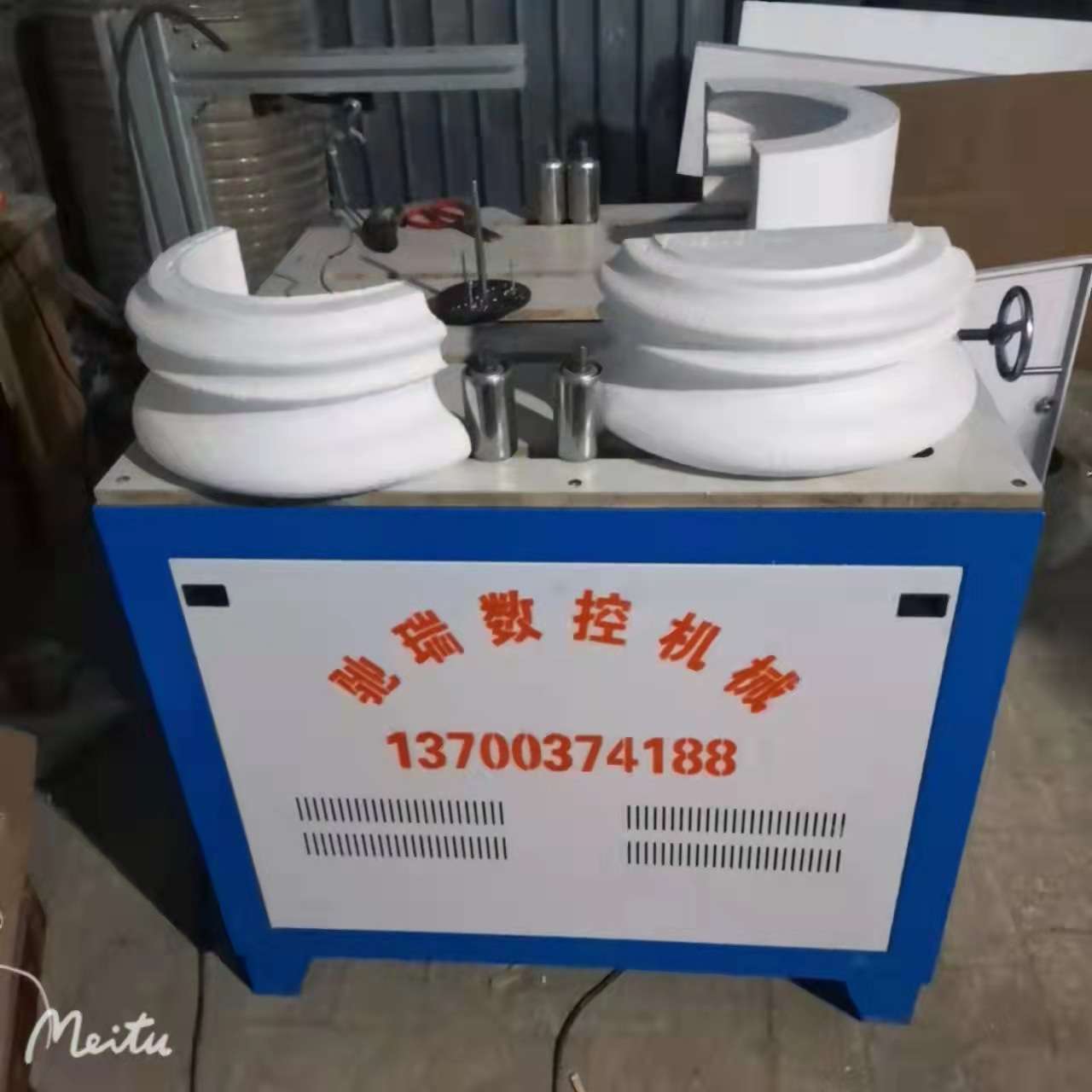 数控泡沫切割机 欧式构件罗马柱柱角切割设备 窗套圆弧切割机