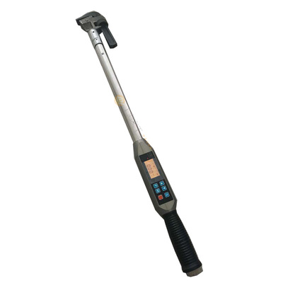 实干管钳头扭力扳手 管钳式数显扭力扳手 手动检测扭力工具100N.m