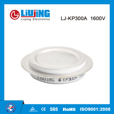 可控硅平板凹形KP300A1600V 软启动平板晶闸管