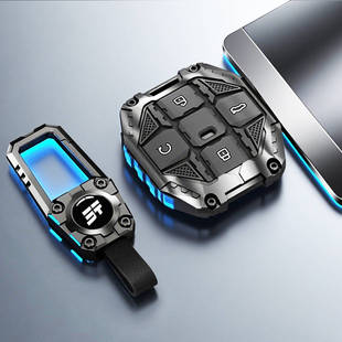 捷途自由者钥匙套2025款 包壳扣金属 旅行者者专用山海T2穿越车改装