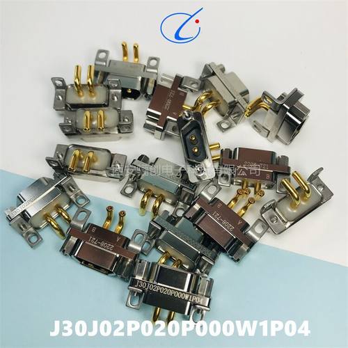 骊创线缆式矩形接插件J30J09P02KPC00S00000-100 JL24-6TKY-550