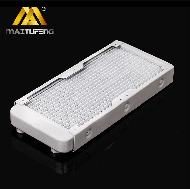 水冷水排散热器电脑cpu显卡水冷排水排240铝排白色台式机主机