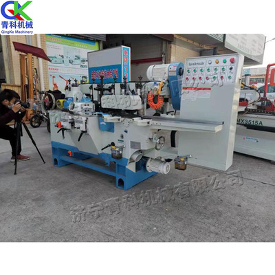 气动式四面压刨机电动四轴木工刨铣床小型卧式木工板材刨削设备