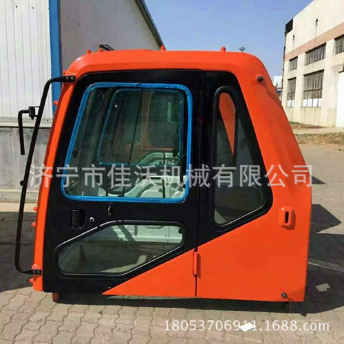 挖机驾驶室 侧门原厂pc360-7 挖机驾驶室总成   钩机操作室
