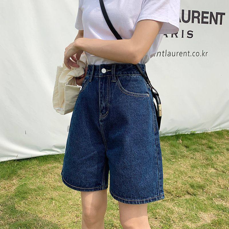 高腰牛仔短裤女夏薄款宽松2023年新款阔腿五分裤显瘦大码直筒中裤,女装/女士精品,大码裤装,淘宝优惠券,粉丝福利购,淘宝优惠卷