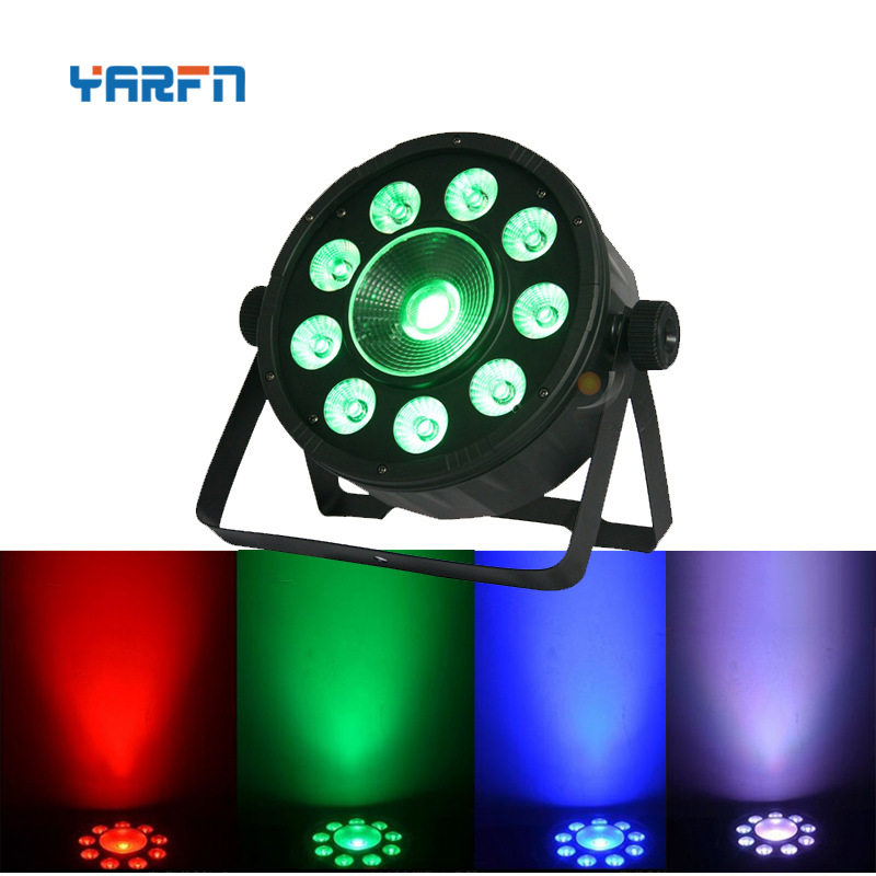 厂家直销 9+1led全彩帕灯 led扁帕灯 舞台灯 led染色灯 婚庆帕灯