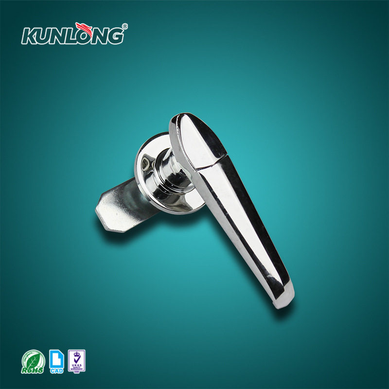 尚坤SK1-309AL/AR防尘防水旋转长颈 L型把手锁 环保设备门锁户外