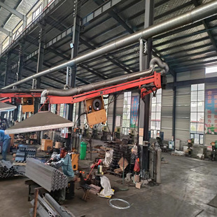 液压移动式排烟设备 焊烟净化吸尘臂外置除尘通风管喇叭口吸气罩