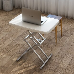 电脑折叠桌免安装可移动升降儿童床边学习写字书桌卧室小桌子简易
