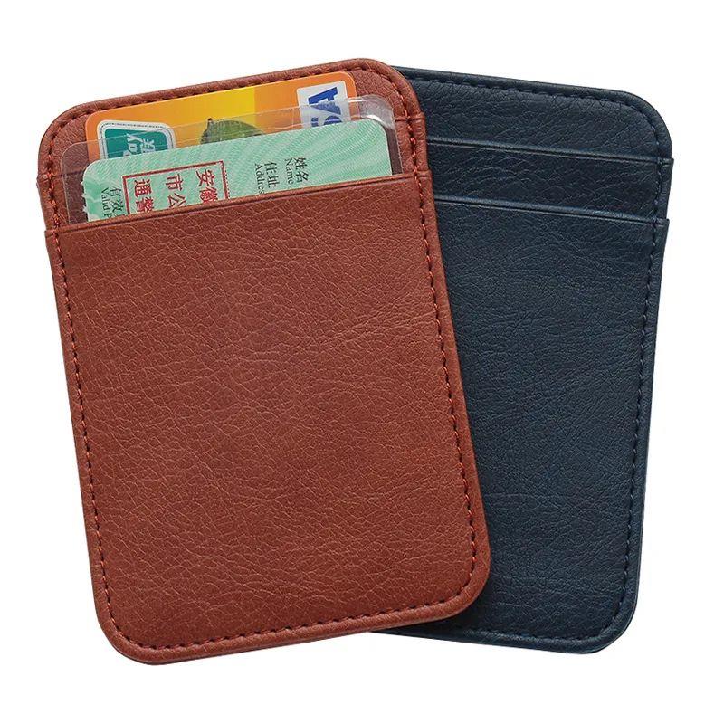 Fashion Double Sided Ultra-thin Card Holder Bank Credit ID C