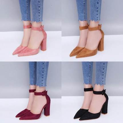 2019夏高跟凉鞋女Summer Women High Heels Sandals Ladies Shoes