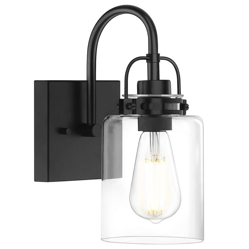 亚马逊境前灯双头三头四头壁灯卧室床头浴室洗手间美式玻璃灯