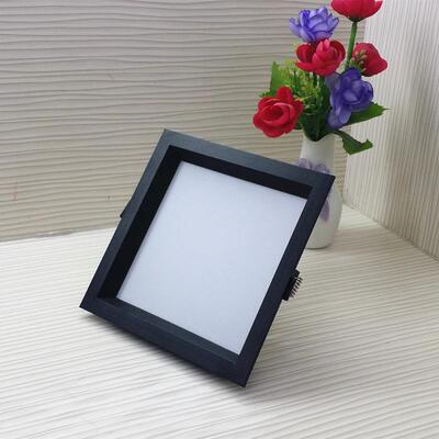 led筒灯方形格栅15X15葡萄架吊顶灯5寸24W超亮网格豆胆灯10X20CM