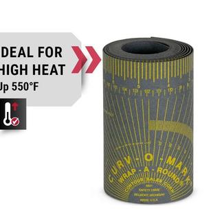 多种尺寸，环绕式多功能管道测量工具，弹性角度测量和标记规格工