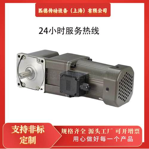 40W直角中空中实齿轮减速电机 5IK40GN-C单相220V 额定转速1300