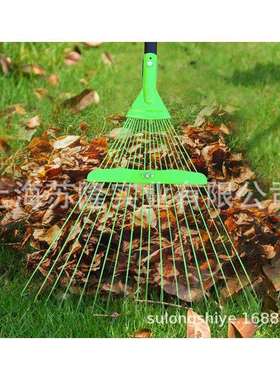 助友ZY6016耙子 16齿土耙 松土耕地铁耙 园艺钉齿耙