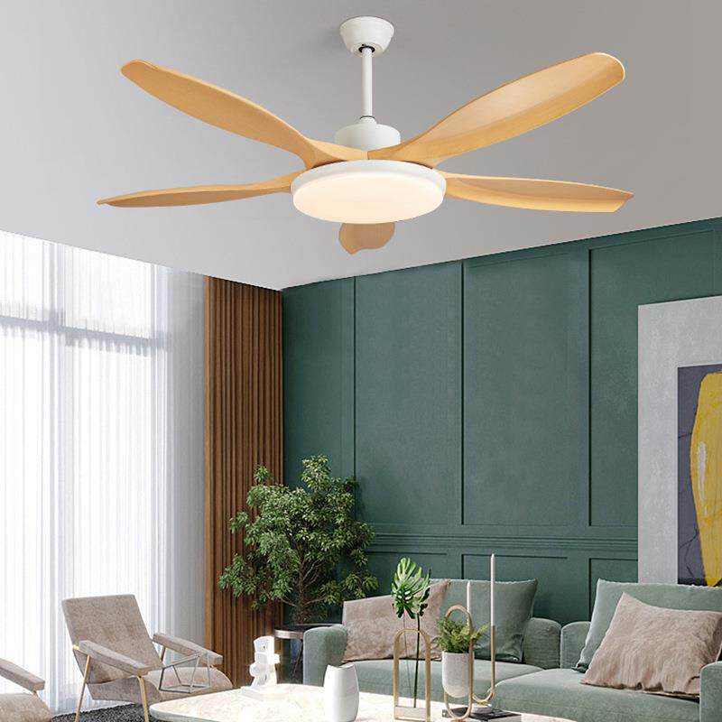 大尺寸吊扇灯60寸大风力客厅餐厅风扇灯家用带电风扇一体吊灯吊扇