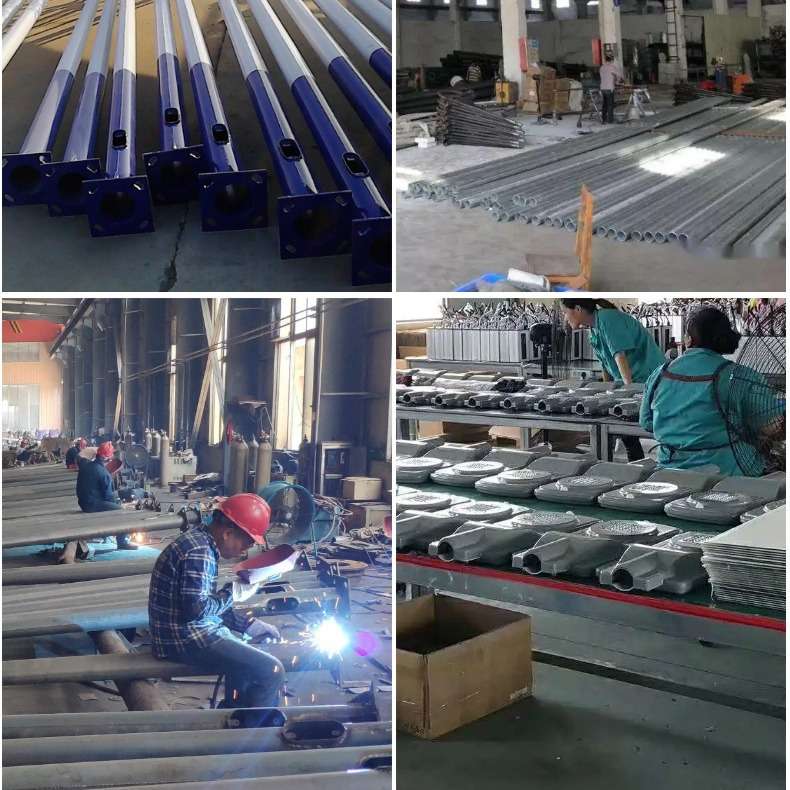 太阳能路灯户外灯全套带高杆灯6米新农村大功率工程LED超亮庭院灯