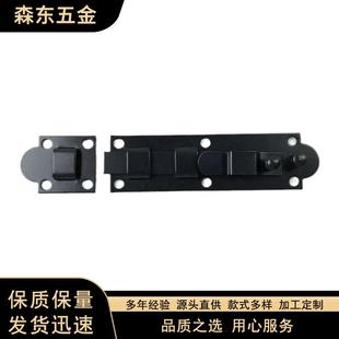 XY572黑塑多规格装 饰铰链百叶窗插销黑色不锈钢多功能合页