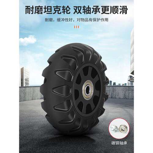 7YX手拉车便携拖车轻便行李车家用取快递小车拉货推车折叠拉