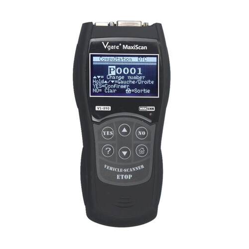 Vgate VS890 读码卡 支持13种语言OBDII 汽车故障诊断仪厂家直销