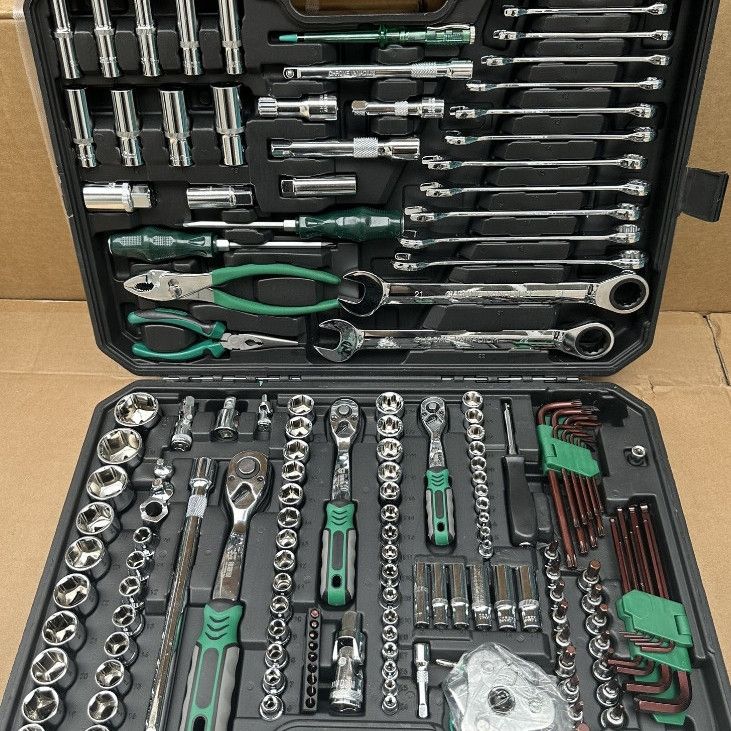 欧洲品质216件套汽修工具套装套筒扳手组合轿车维修大全扳手组套